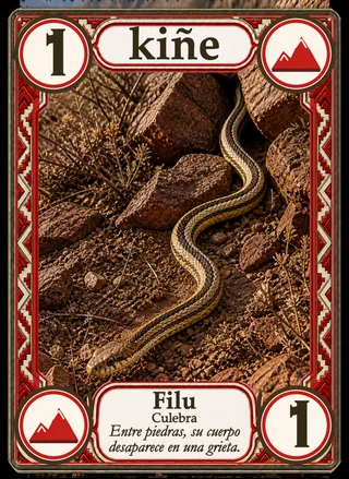 Carta Wigkul 1: Filu, culebra